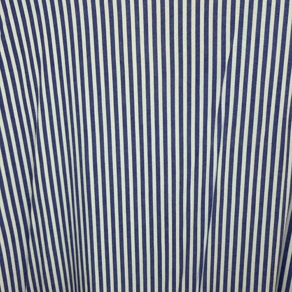 MSK Size XL Striped Blue and White Dress Coverup Beach Resortwear Holiday - Picture 7 of 13